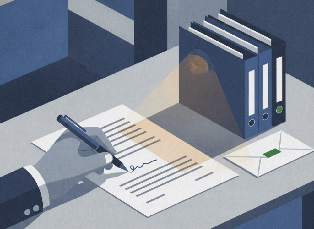Signing the transport-manager contract